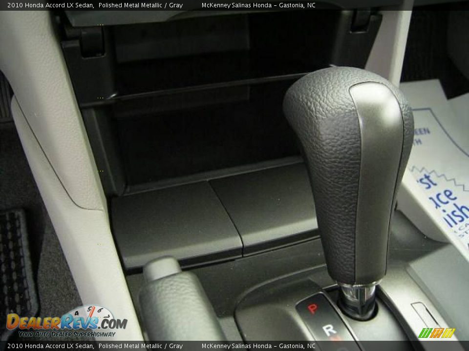 2010 Honda Accord LX Sedan Polished Metal Metallic / Gray Photo #26