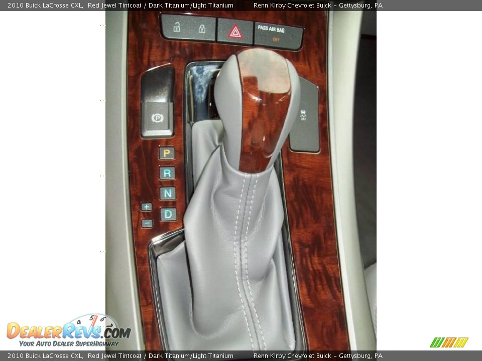 2010 Buick LaCrosse CXL Red Jewel Tintcoat / Dark Titanium/Light Titanium Photo #19