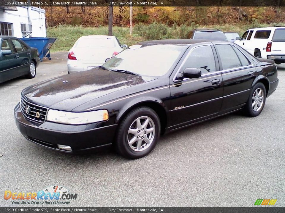 1999 Cadillac Seville STS Sable Black / Neutral Shale Photo #2