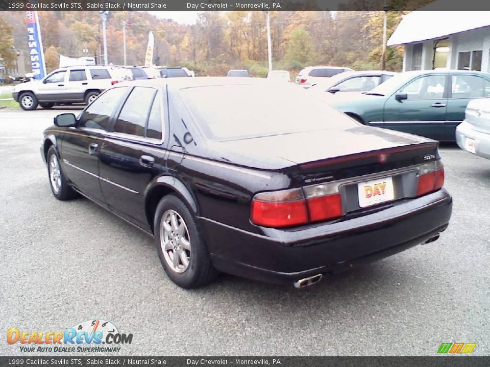 1999 Cadillac Seville STS Sable Black / Neutral Shale Photo #3