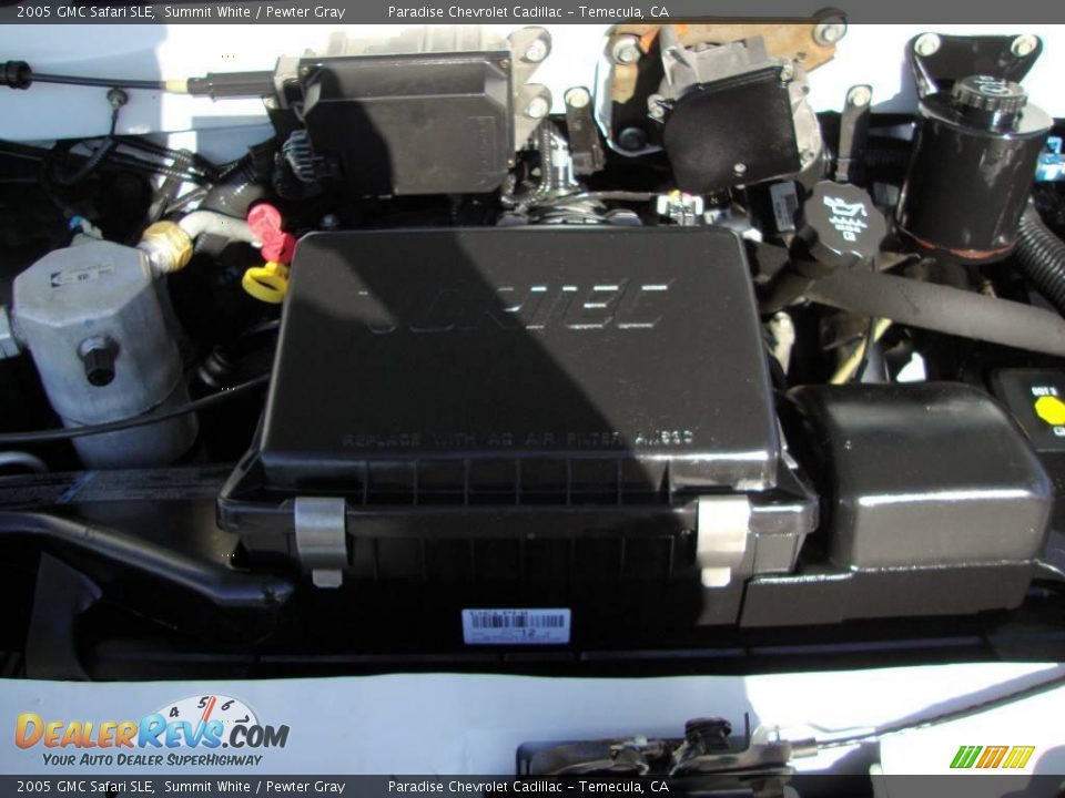 2005 GMC Safari SLE Summit White / Pewter Gray Photo #6