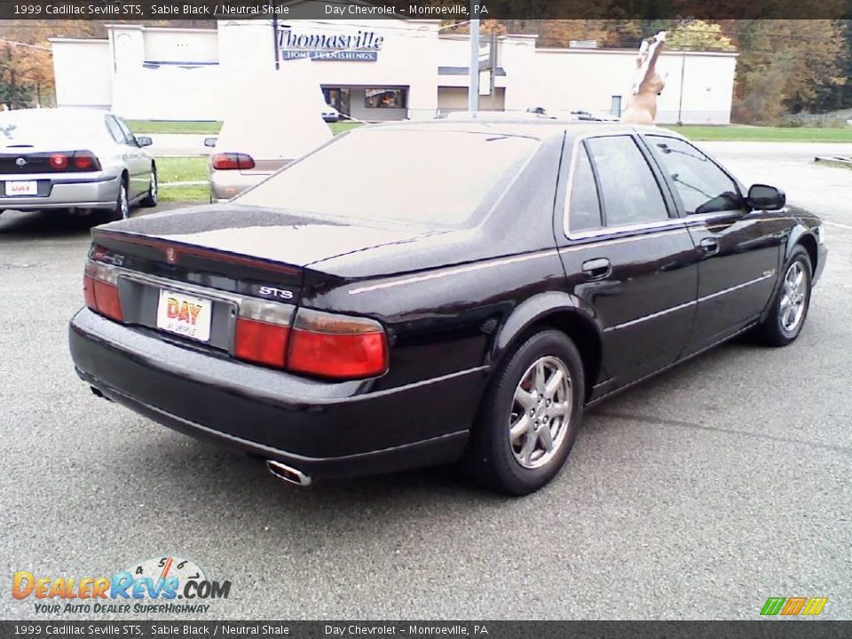 1999 Cadillac Seville STS Sable Black / Neutral Shale Photo #4