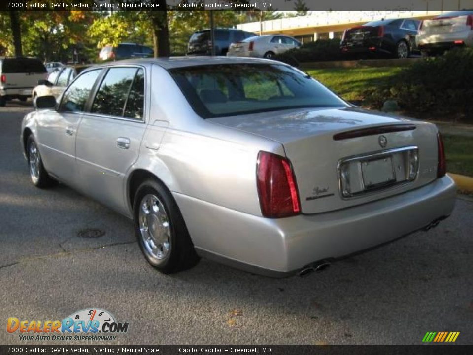 2000 Cadillac DeVille Sedan Sterling / Neutral Shale Photo #2