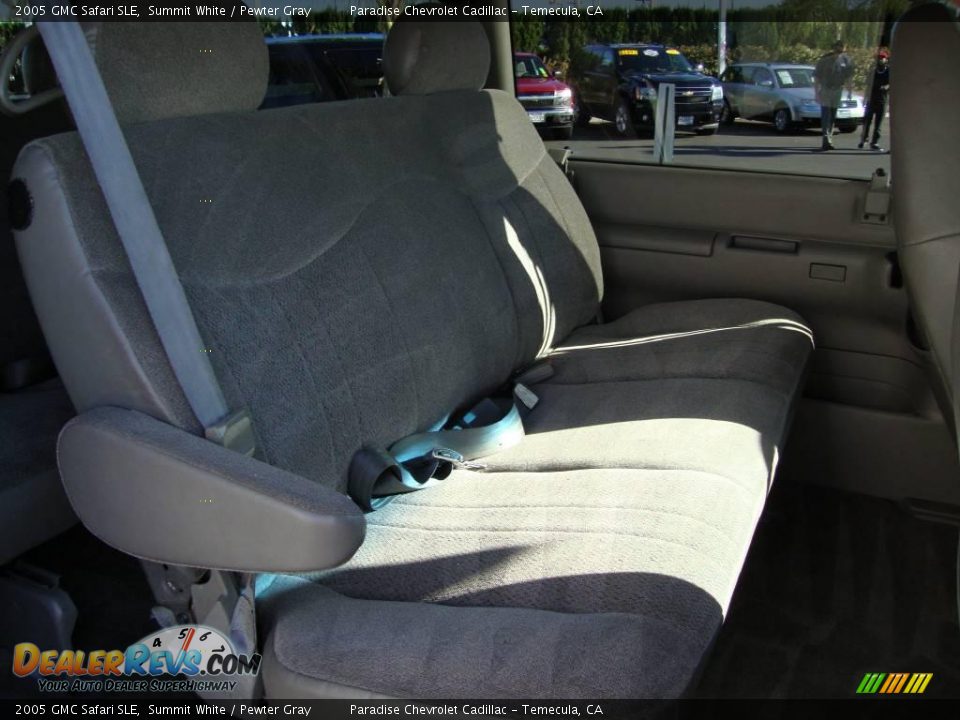 2005 GMC Safari SLE Summit White / Pewter Gray Photo #10