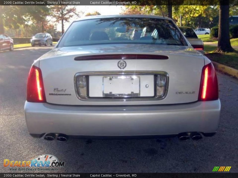 2000 Cadillac DeVille Sedan Sterling / Neutral Shale Photo #3