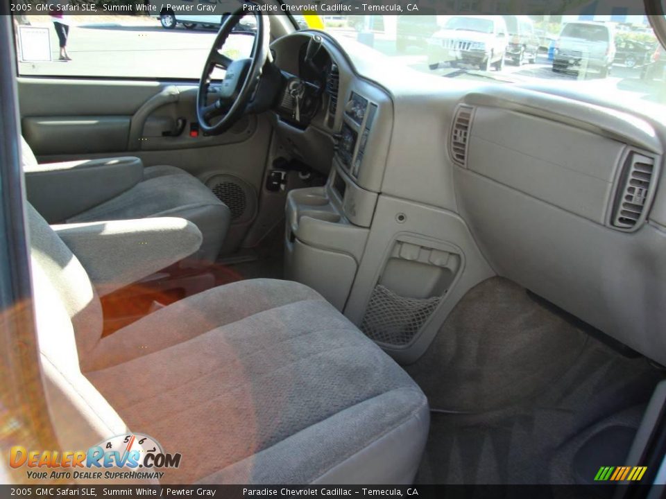 2005 GMC Safari SLE Summit White / Pewter Gray Photo #11