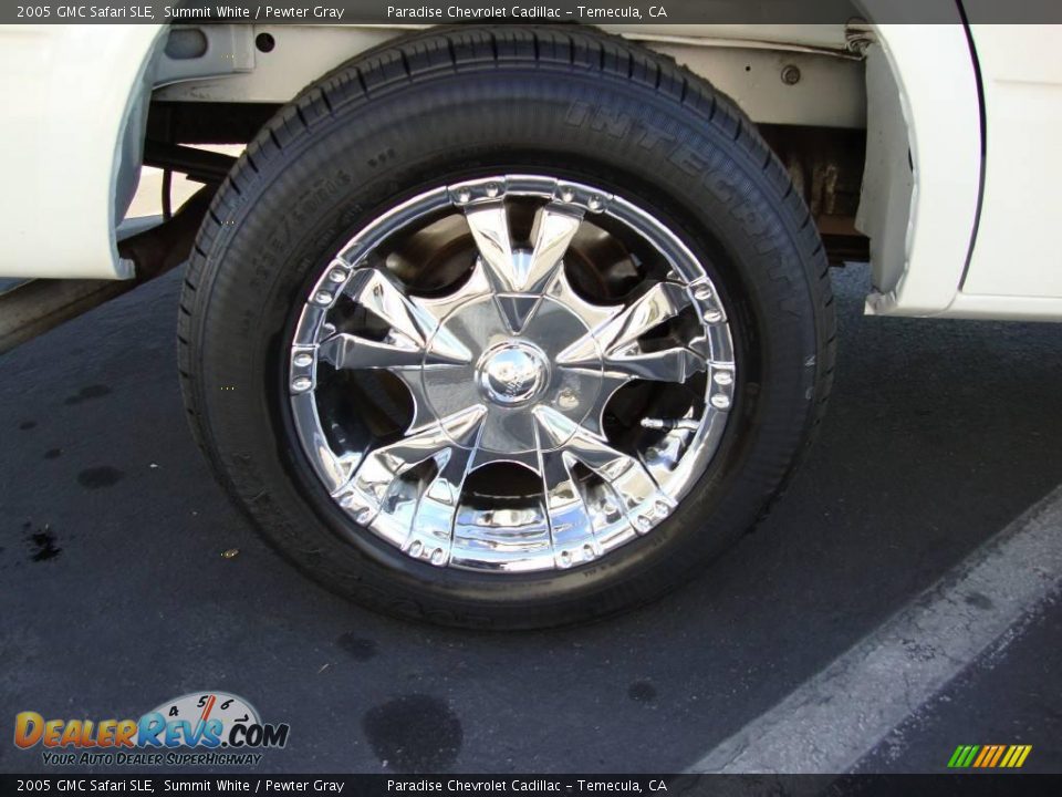 2005 GMC Safari SLE Summit White / Pewter Gray Photo #12