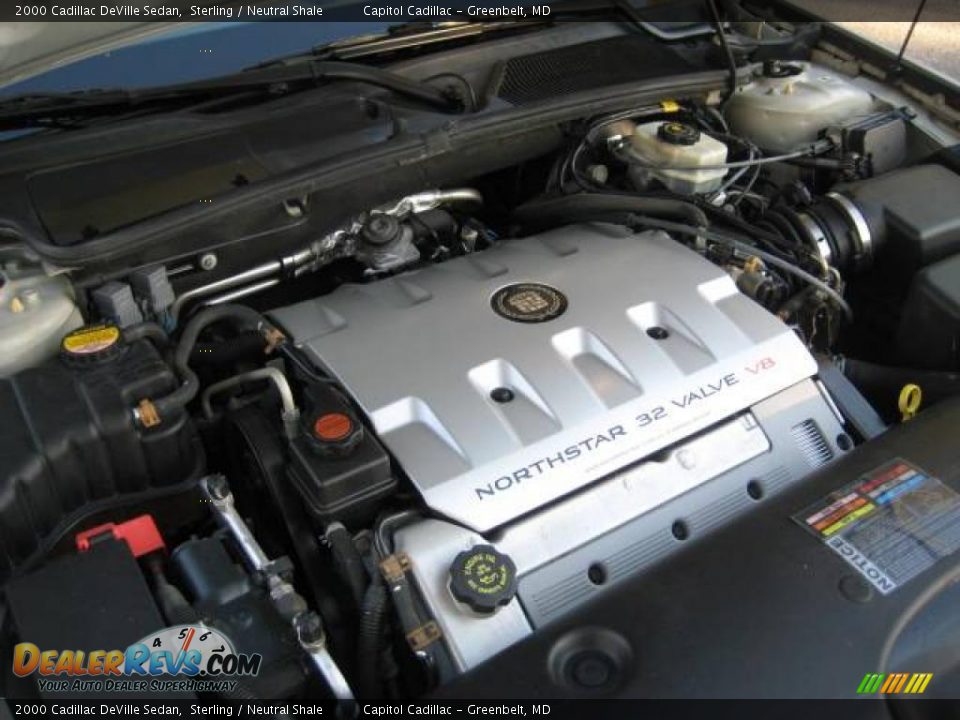 2000 Cadillac DeVille Sedan Sterling / Neutral Shale Photo #10
