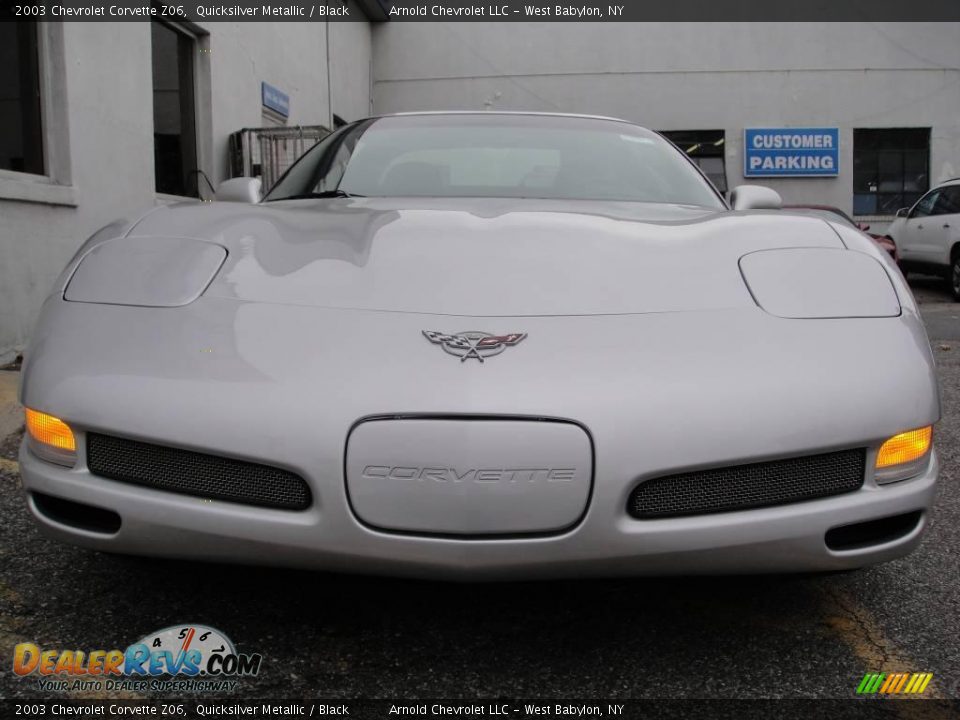 2003 Chevrolet Corvette Z06 Quicksilver Metallic / Black Photo #2