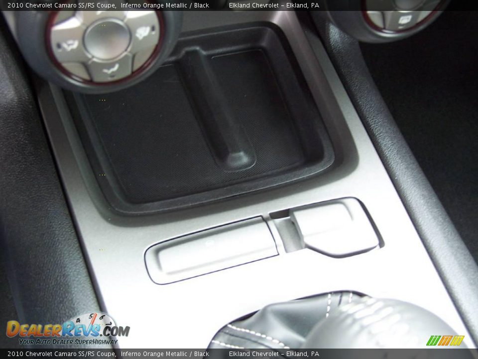 2010 Chevrolet Camaro SS/RS Coupe Inferno Orange Metallic / Black Photo #25