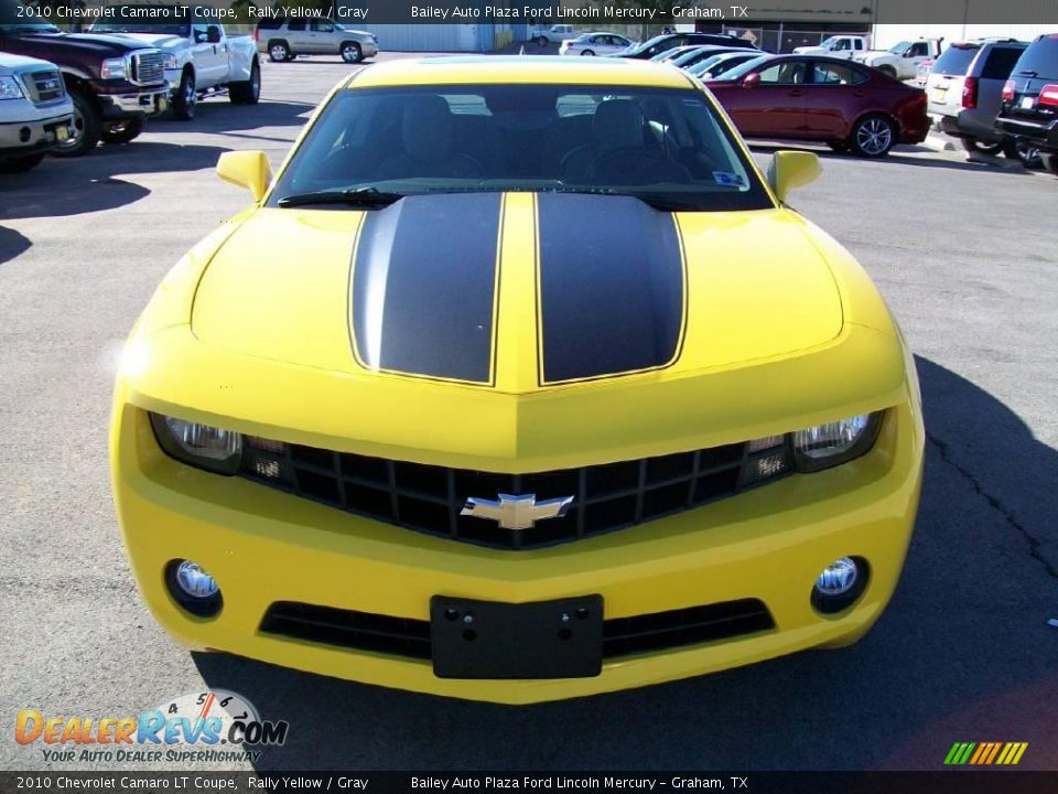 2010 Chevrolet Camaro LT Coupe Rally Yellow / Gray Photo #1