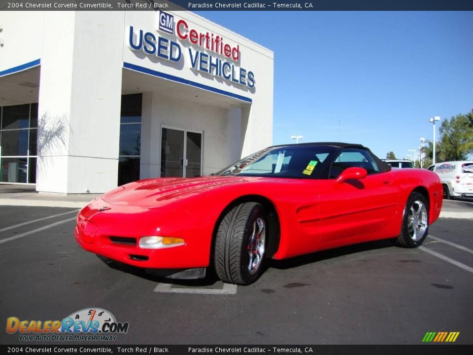 2004 Chevrolet Corvette Convertible Torch Red / Black Photo #1
