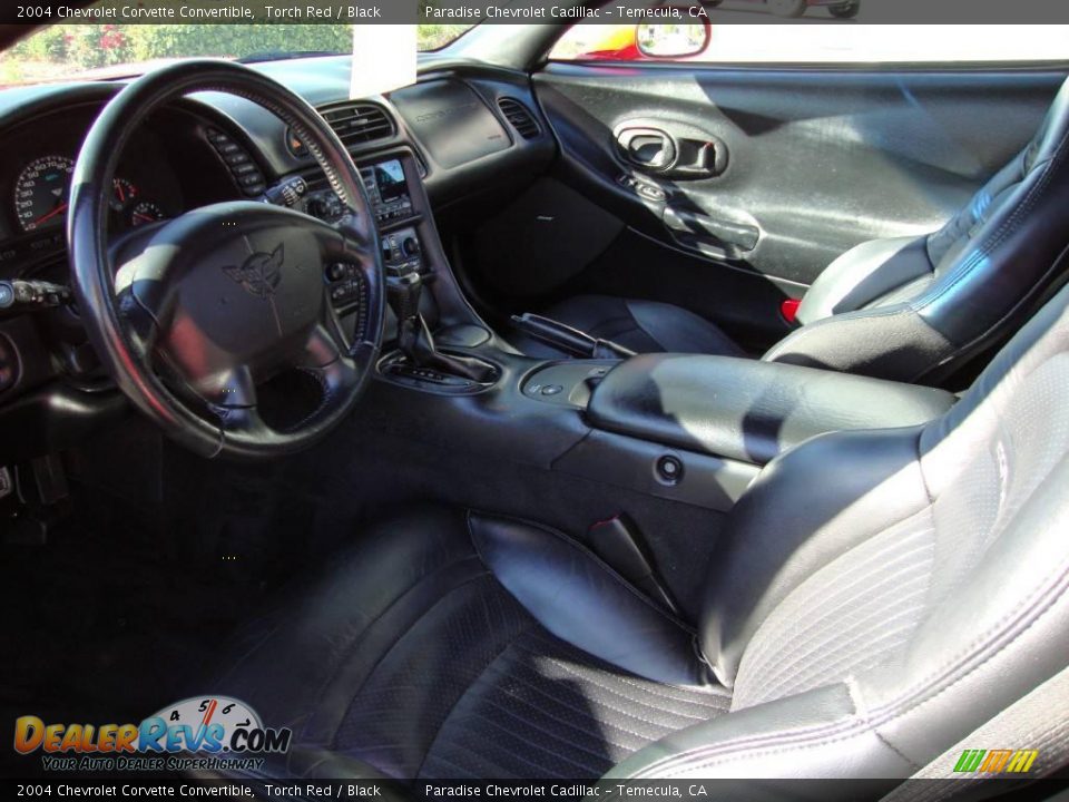 2004 Chevrolet Corvette Convertible Torch Red / Black Photo #9
