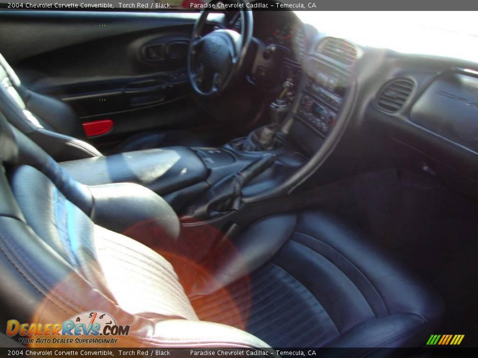 2004 Chevrolet Corvette Convertible Torch Red / Black Photo #10