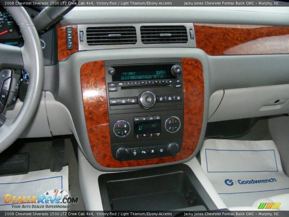 2008 Chevrolet Silverado 1500 LTZ Crew Cab 4x4 Victory Red / Light Titanium/Ebony Accents Photo #5