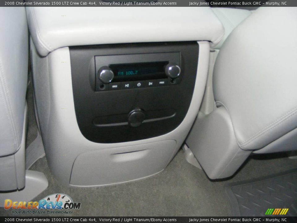 2008 Chevrolet Silverado 1500 LTZ Crew Cab 4x4 Victory Red / Light Titanium/Ebony Accents Photo #8