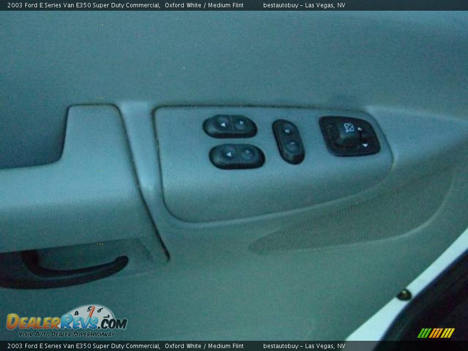 2003 Ford E Series Van E350 Super Duty Commercial Oxford White / Medium Flint Photo #29