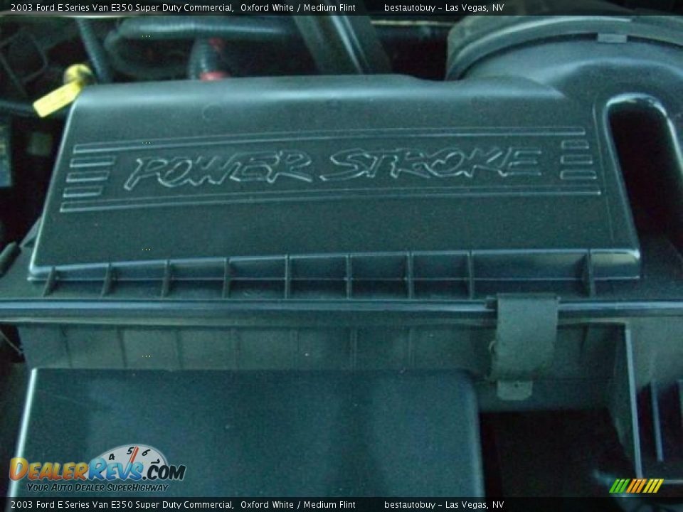 2003 Ford E Series Van E350 Super Duty Commercial Oxford White / Medium Flint Photo #33
