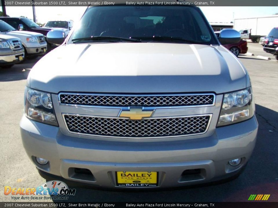 2007 Chevrolet Suburban 1500 LTZ Silver Birch Metallic / Ebony Photo #1