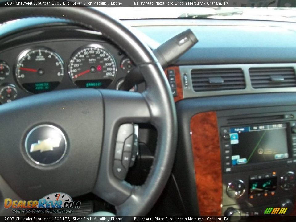 2007 Chevrolet Suburban 1500 LTZ Silver Birch Metallic / Ebony Photo #3