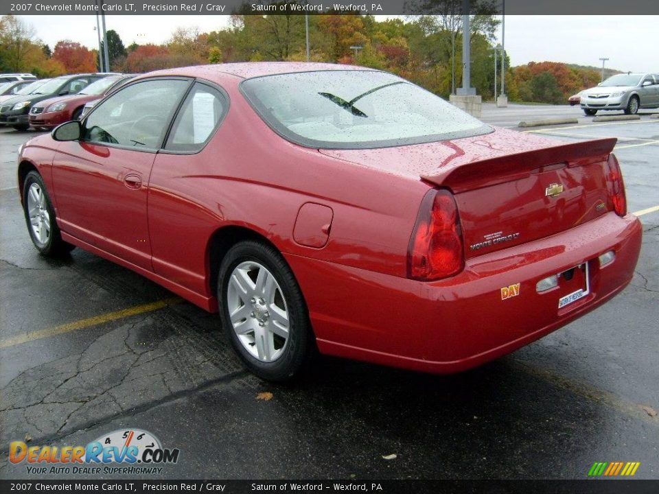 2007 Chevrolet Monte Carlo LT Precision Red / Gray Photo #2