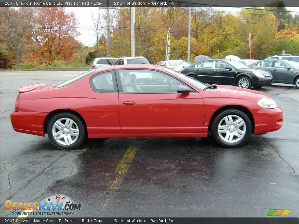 2007 Chevrolet Monte Carlo LT Precision Red / Gray Photo #5
