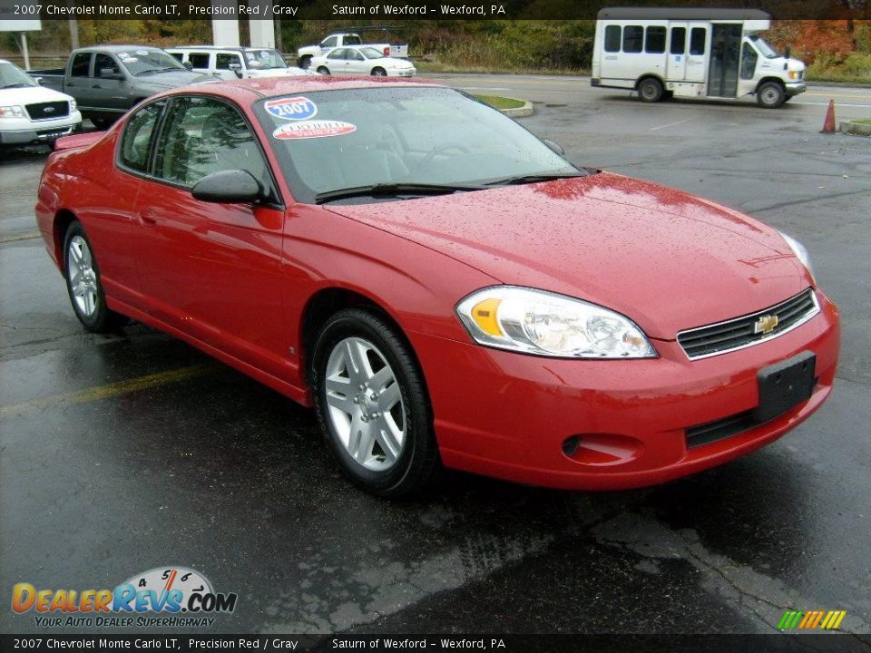 2007 Chevrolet Monte Carlo LT Precision Red / Gray Photo #6