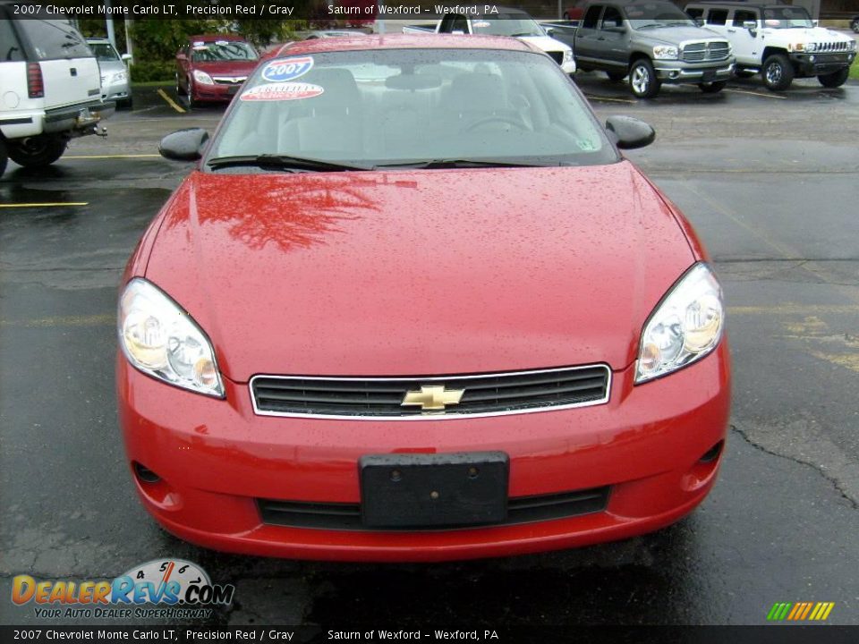 2007 Chevrolet Monte Carlo LT Precision Red / Gray Photo #7