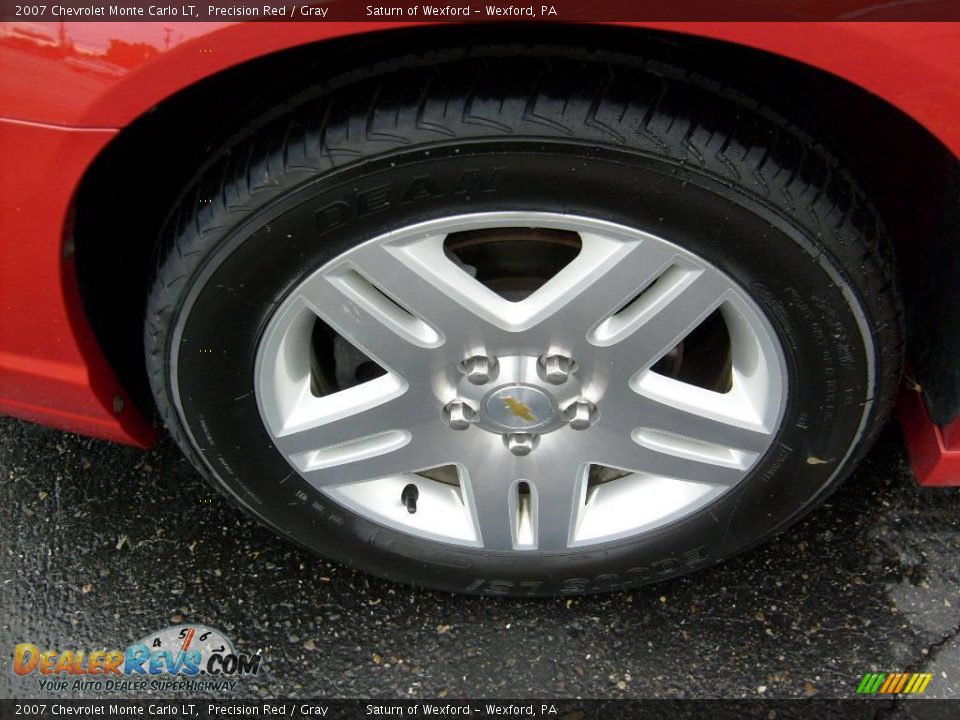 2007 Chevrolet Monte Carlo LT Precision Red / Gray Photo #9