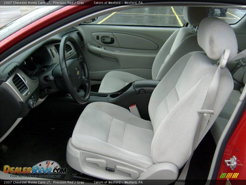 2007 Chevrolet Monte Carlo LT Precision Red / Gray Photo #10