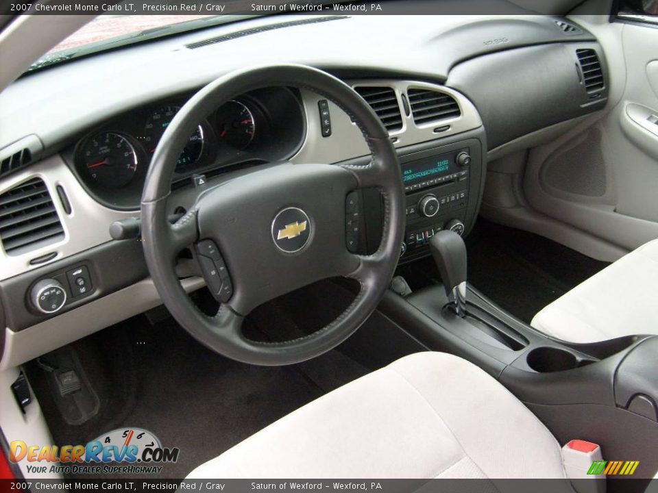 2007 Chevrolet Monte Carlo LT Precision Red / Gray Photo #11