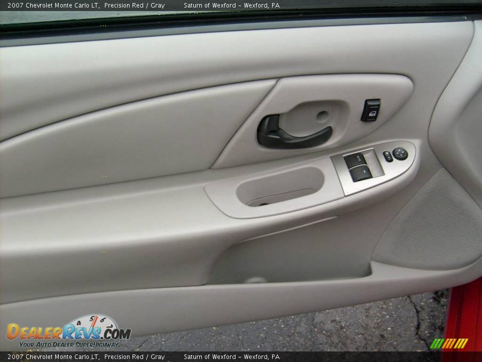 2007 Chevrolet Monte Carlo LT Precision Red / Gray Photo #12