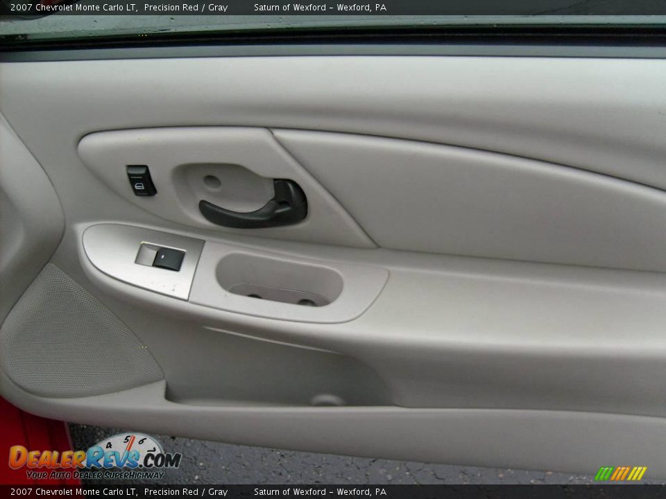 2007 Chevrolet Monte Carlo LT Precision Red / Gray Photo #17