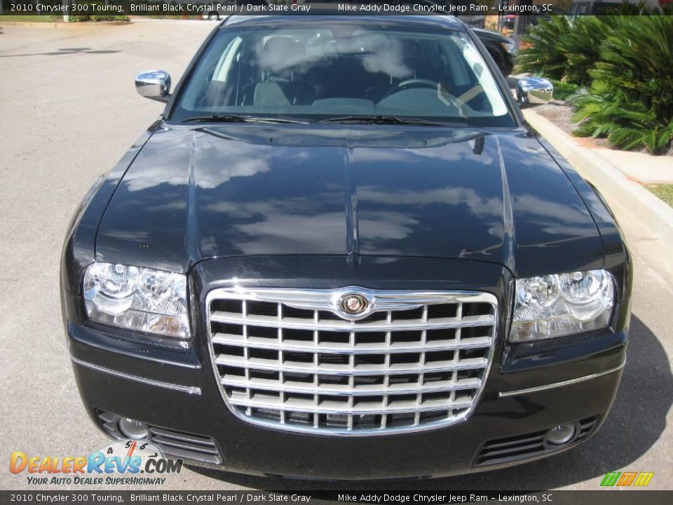2010 Chrysler 300 Touring Brilliant Black Crystal Pearl / Dark Slate Gray Photo #2