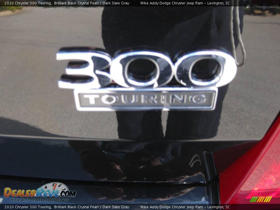 2010 Chrysler 300 Touring Brilliant Black Crystal Pearl / Dark Slate Gray Photo #7