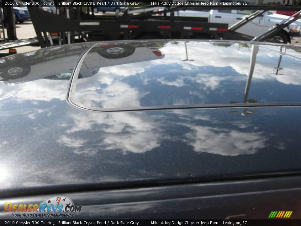 2010 Chrysler 300 Touring Brilliant Black Crystal Pearl / Dark Slate Gray Photo #12