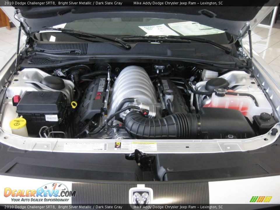 2010 Dodge Challenger SRT8 Bright Silver Metallic / Dark Slate Gray Photo #1