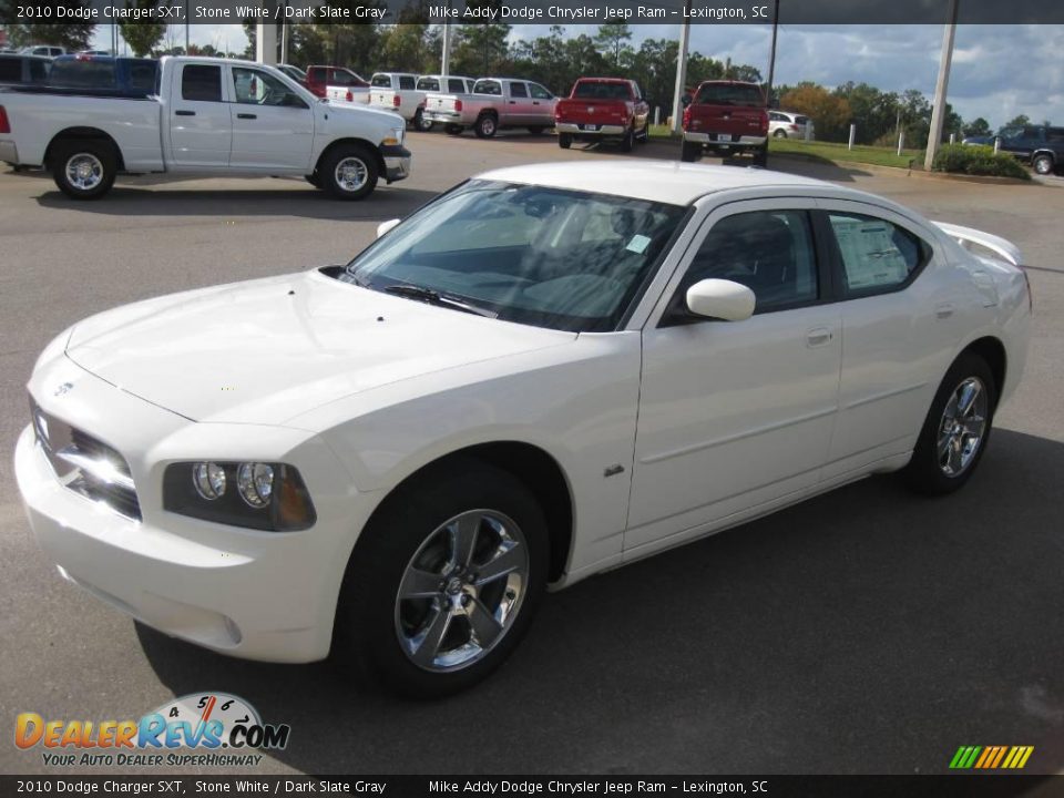 2010 Dodge Charger SXT Stone White / Dark Slate Gray Photo #1