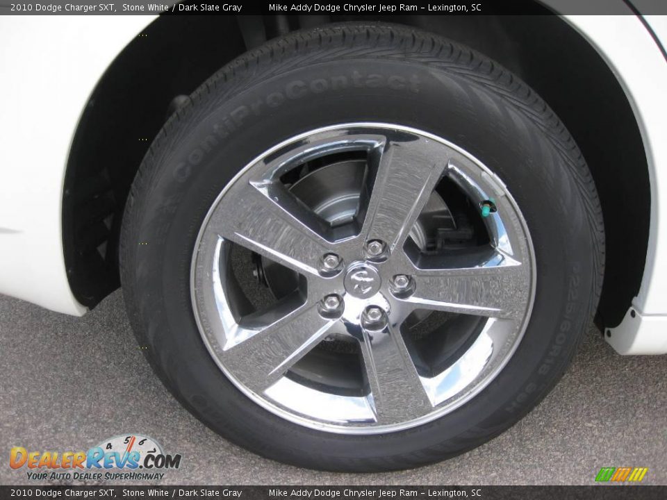 2010 Dodge Charger SXT Stone White / Dark Slate Gray Photo #5