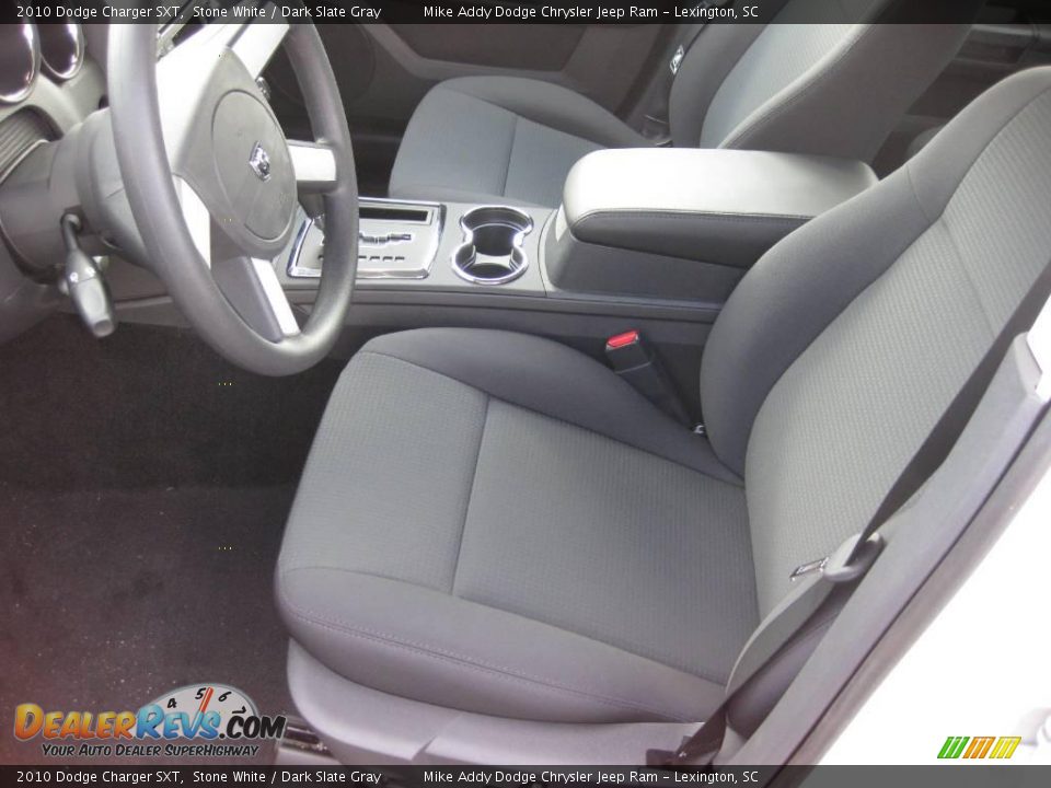 2010 Dodge Charger SXT Stone White / Dark Slate Gray Photo #10