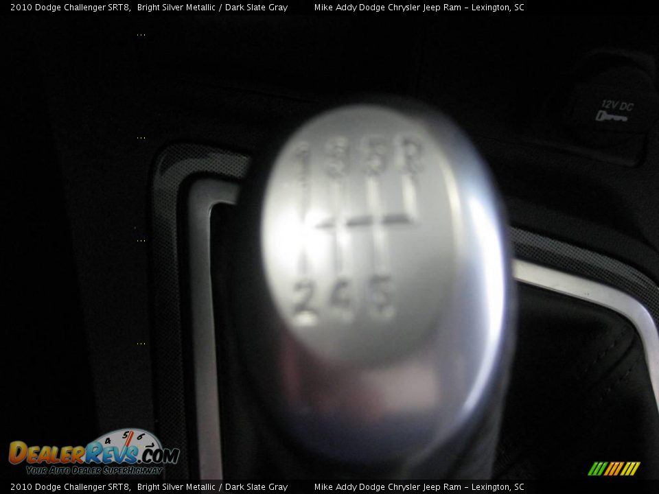 2010 Dodge Challenger SRT8 Bright Silver Metallic / Dark Slate Gray Photo #13