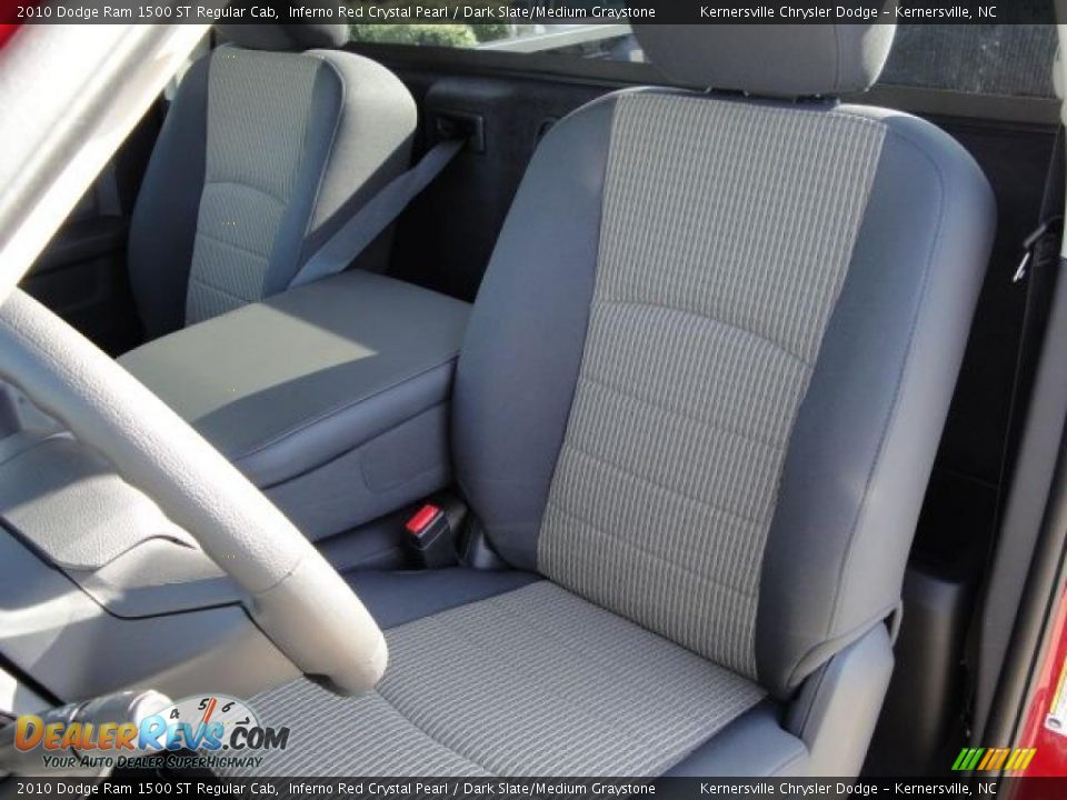 2010 Dodge Ram 1500 ST Regular Cab Inferno Red Crystal Pearl / Dark Slate/Medium Graystone Photo #10