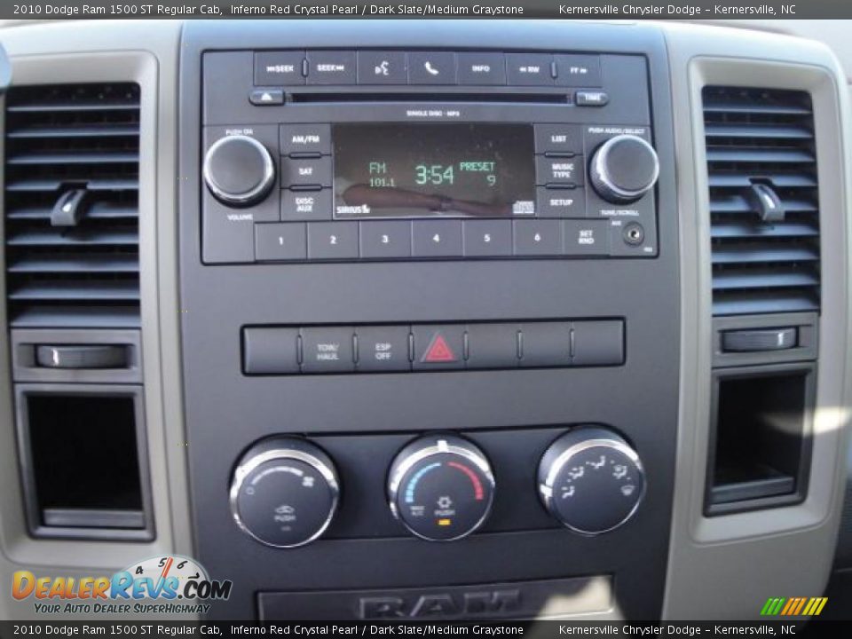 2010 Dodge Ram 1500 ST Regular Cab Inferno Red Crystal Pearl / Dark Slate/Medium Graystone Photo #14