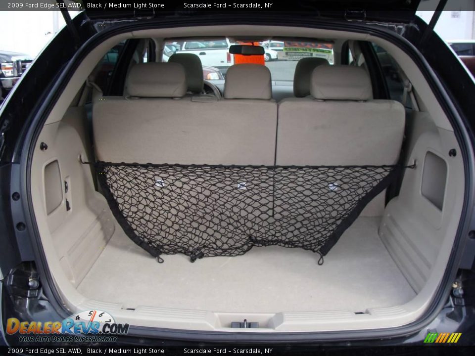 2009 Ford Edge SEL AWD Black / Medium Light Stone Photo #26