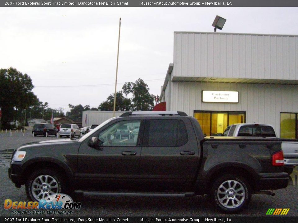 2007 Ford Explorer Sport Trac Limited Dark Stone Metallic / Camel Photo #2
