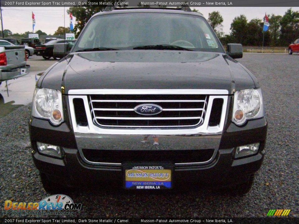 2007 Ford Explorer Sport Trac Limited Dark Stone Metallic / Camel Photo #8