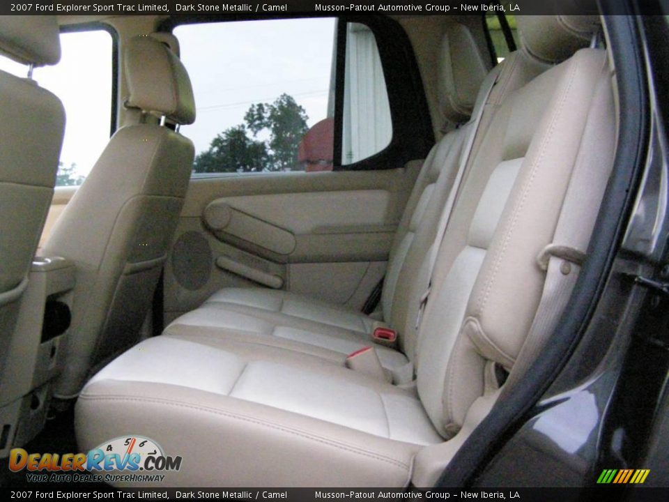2007 Ford Explorer Sport Trac Limited Dark Stone Metallic / Camel Photo #10