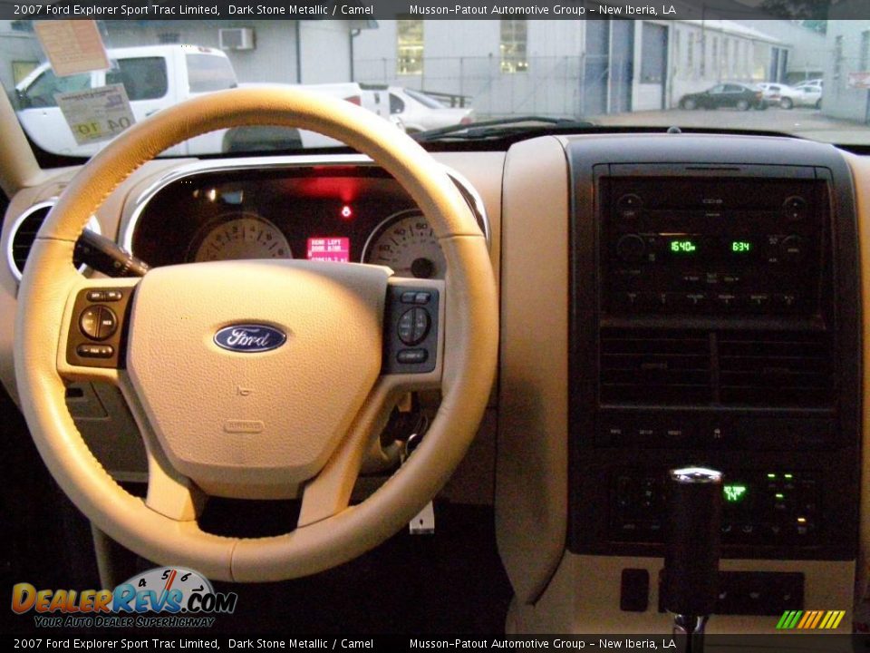 2007 Ford Explorer Sport Trac Limited Dark Stone Metallic / Camel Photo #11