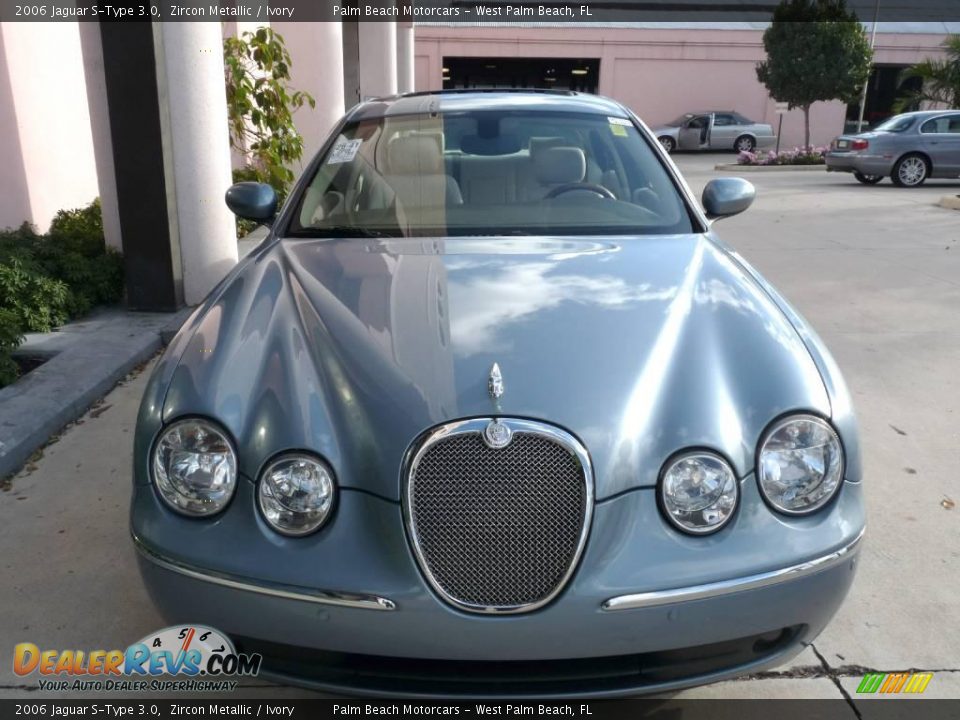 2006 Jaguar S-Type 3.0 Zircon Metallic / Ivory Photo #2