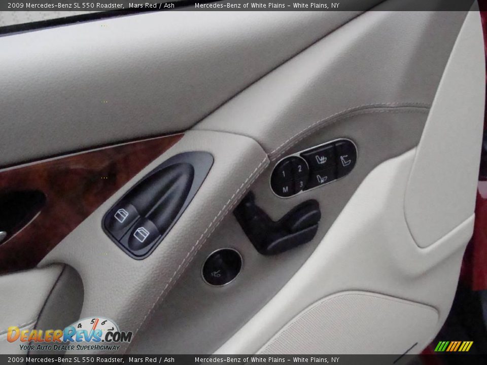 2009 Mercedes-Benz SL 550 Roadster Mars Red / Ash Photo #9